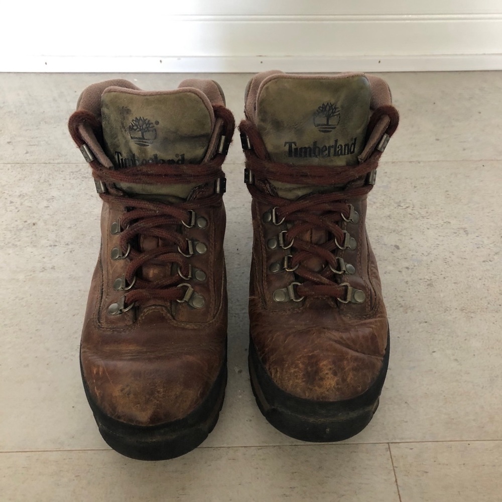 Leather Timberland Boots